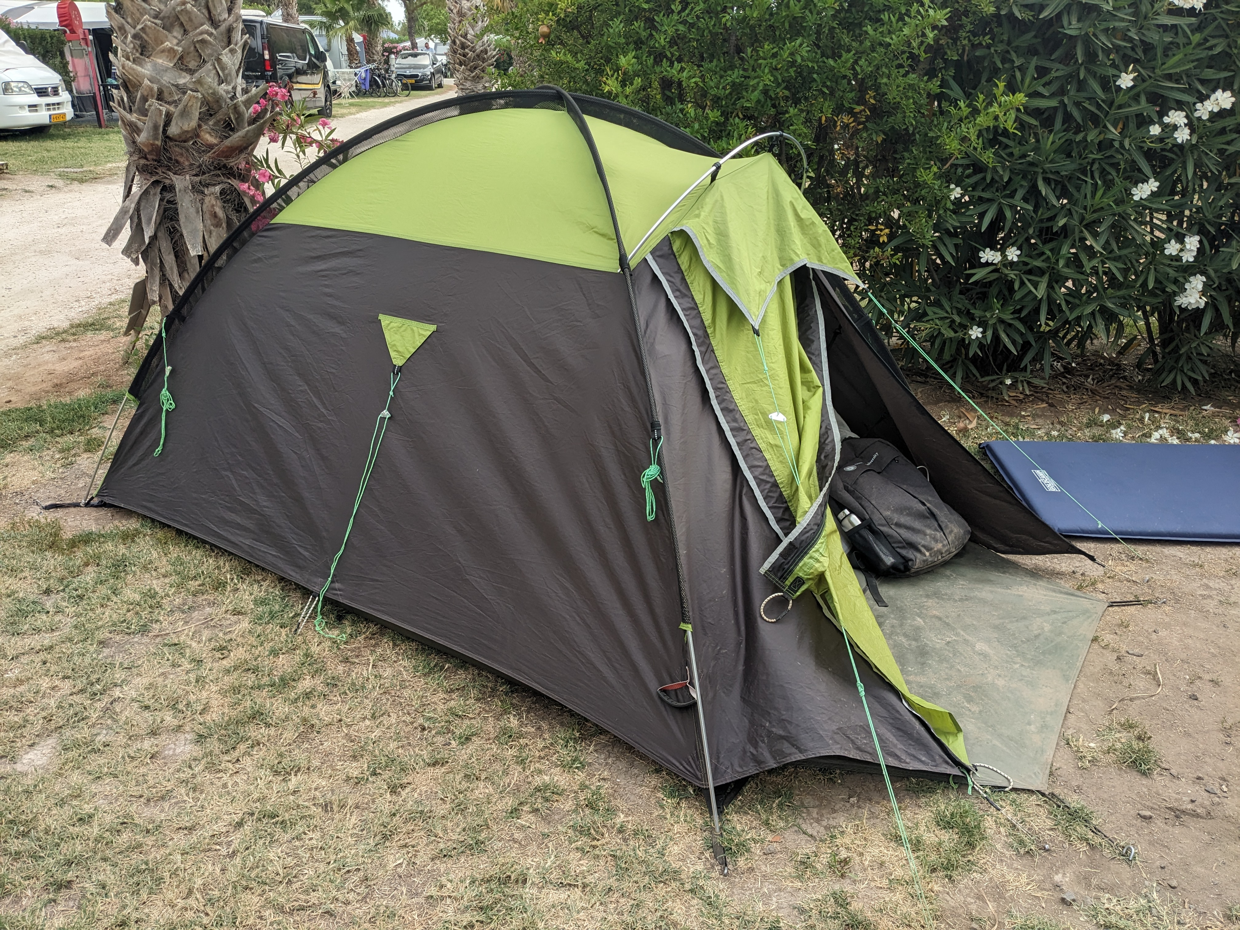 Sleeping In a Tent